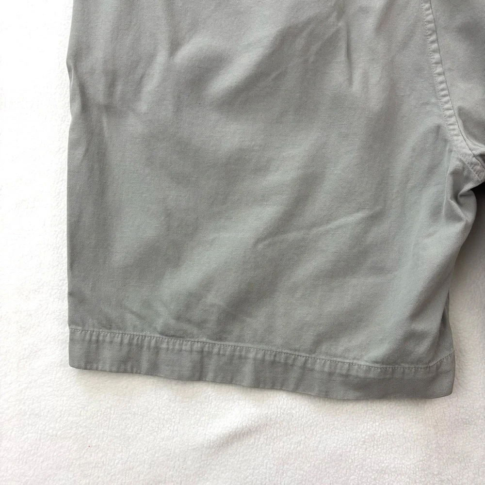 Vineyard Vines Gray Flat Front Classic Gray Men's Cotton Chino Shorts Size 38